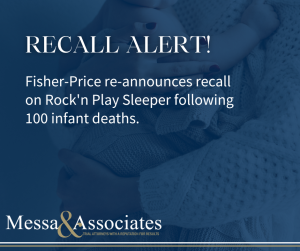 Fisher Price Rock’n Play Recall » Philadelphia Personal Injury Lawyers