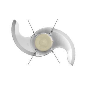 High-quality metal blade with sharp edges for cutting
