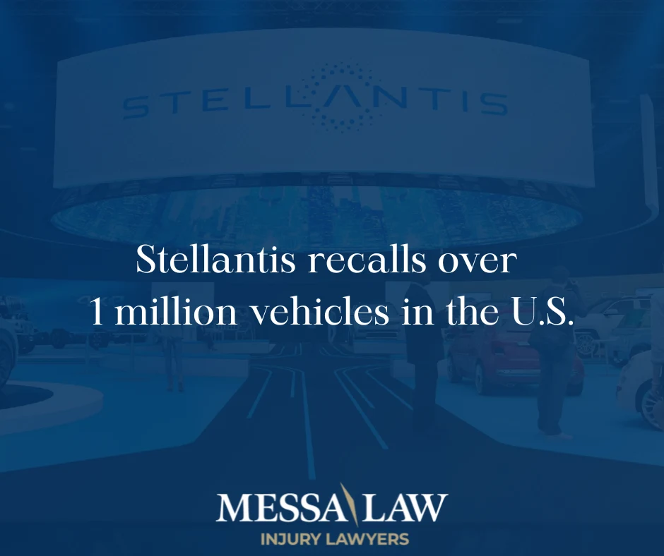 Stellantis recalls over 1 million vehicles in the U.S.